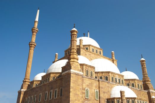 Mohammad Ali mosque front shot , Cairo 