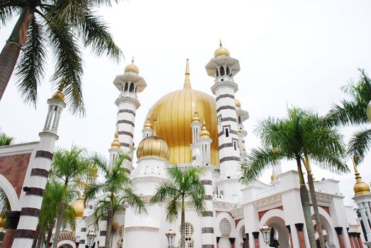 Ubudiah Mosque in Kuala Kangsar, Malaysia