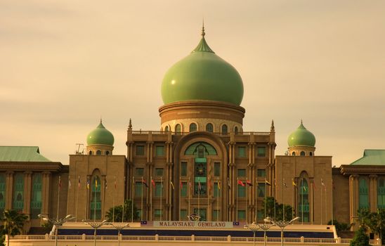 putrajaya mosque landmark in malaysia