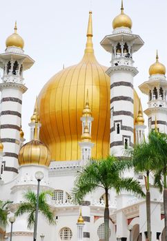 Ubudiah Mosque in Kuala Kangsar, malaysia