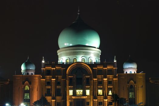 putrajaya mosque landmark in malaysia