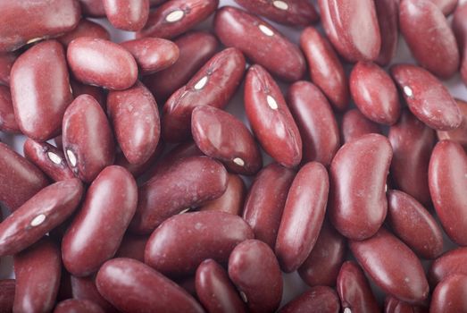 close up of red beans