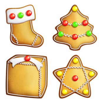 Assorted Gingerbread Cookies