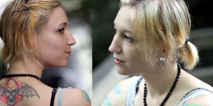 Beautiful tattooed lady