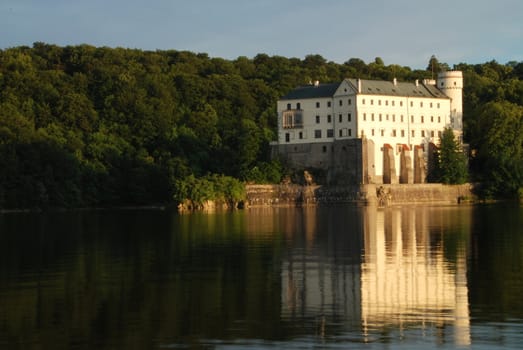 Orlik castle - Czech medieval stronghold in the Southern Bohemia