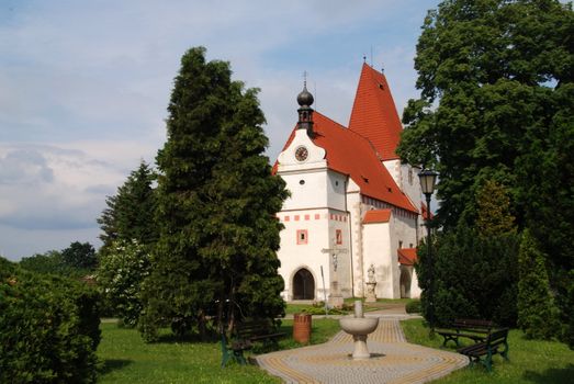 Old castle - medieval estate of Czech nobility