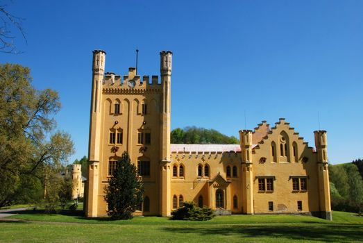 Beautiful medieval Czech chateau Nectiny