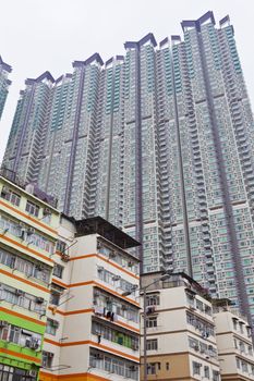 Apartment blocks in Hong Kong