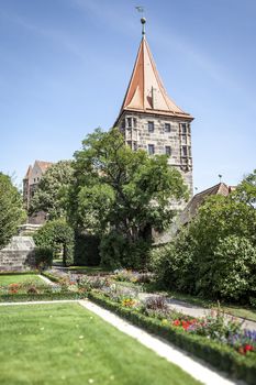 An image of the Castle of Nuremberg Bavaria Germany