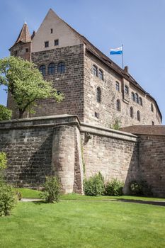 An image of the Castle of Nuremberg Bavaria Germany