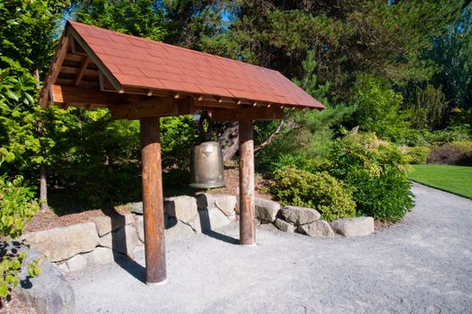 Bell in Kubota Garden, Seattle WA