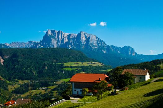 landscape in Renon
