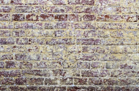 old red brick wall texture for background