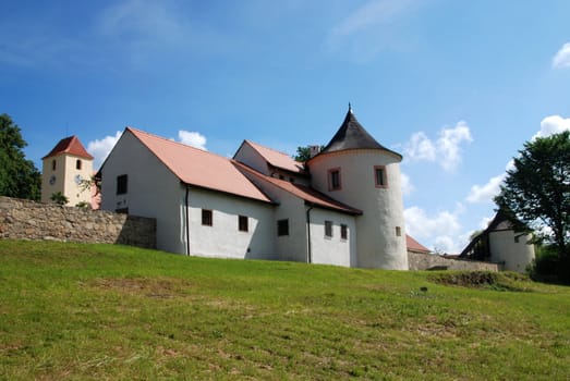 Old castle - medieval estate of Czech nobility
