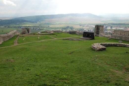 Ancient Slovak castle Spissky hrad 