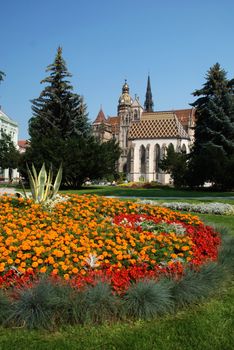 Famous St. Elizabeth's Catedral in Kosice, Slovakia 