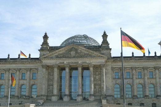 Reichstag building, historical edifice in Berlin, Germany