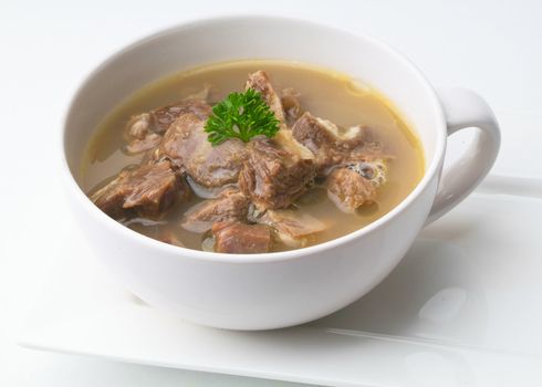 Mutton soup, mutton soup or soup kambing