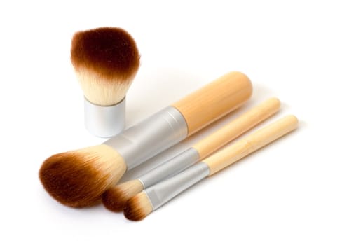 Makeup Brush Set, on white background
