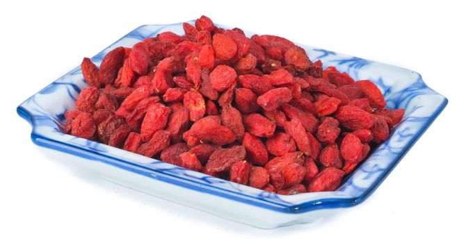 Goji berries. Red dry goji berries