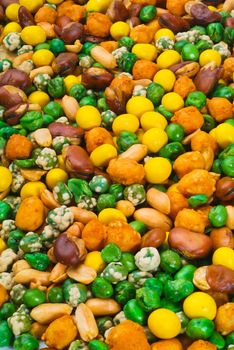 Nuts Mixed on white background