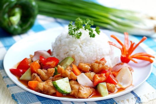 asia food and rice malaysia