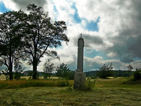 Abandoned shrine hidden in the country   