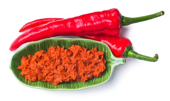 Chili. Red hot chili pepper