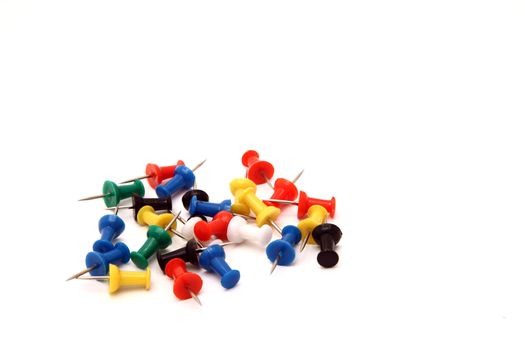 heap of office pushpin