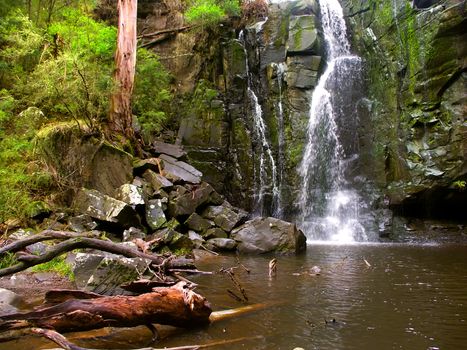 Phantom Falls in the Angahook-Lorne State Park of Victoria, Australia.