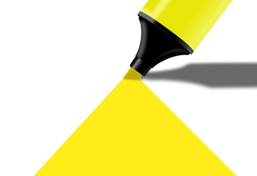 yellow highlighter background