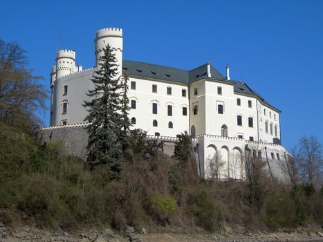           Orlik castle in the south of Czech Republic