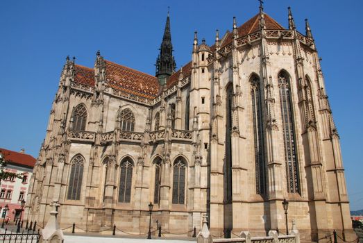Famous St. Elizabeth's Catedral in Kosice, Slovakia 