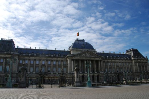 Royal palace in Brussels, Belgium