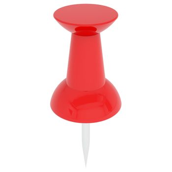 Office needle. Isolated render on a white background