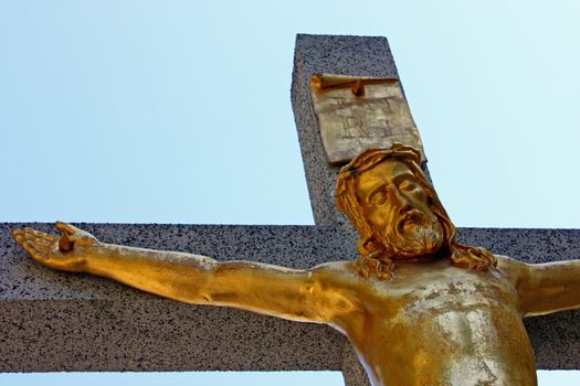 Jesus Christ crucified symbol of God's eternal love