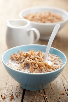 buckwheat groats with milk