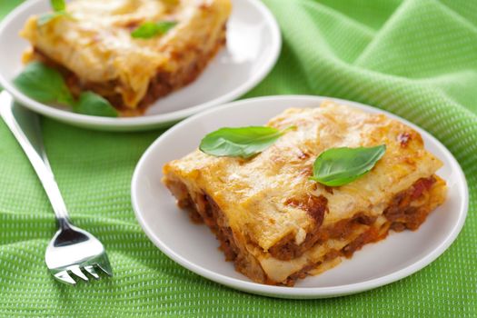 classic lasagna bolognese