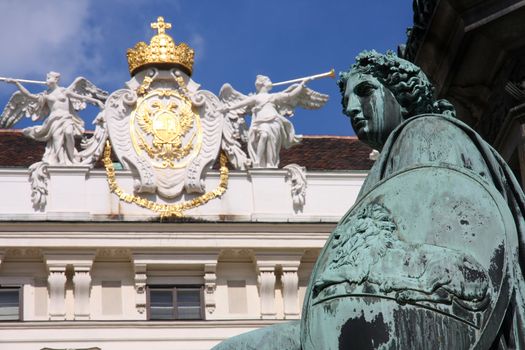 Hofburg Palace courtyard, Hofburg in Vienna, Austria
