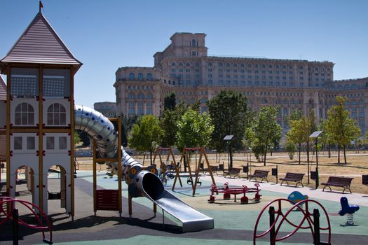 historical monuments and building in Bucharest