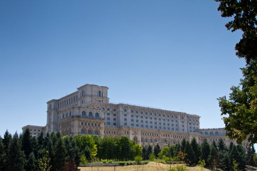 historical monuments and building in Bucharest