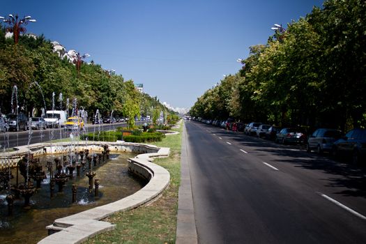 historical monuments and building in Bucharest