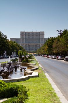 historical monuments and building in Bucharest