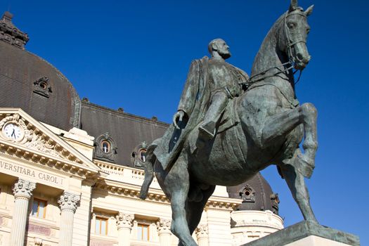 historical monuments and building in Bucharest