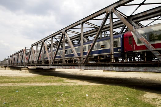 Railway bridge in Eastern Europe