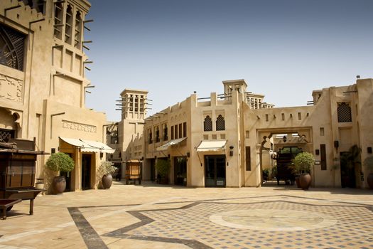 Arabic bazar in Middle East Dubai