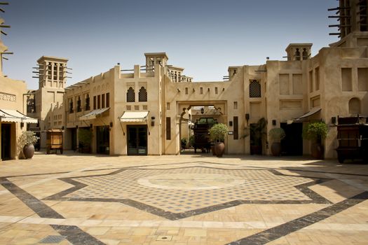 Arabic bazar in Middle East Dubai