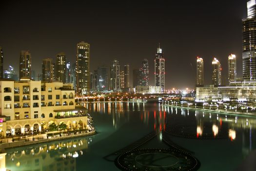 Dubai Old City by Night
