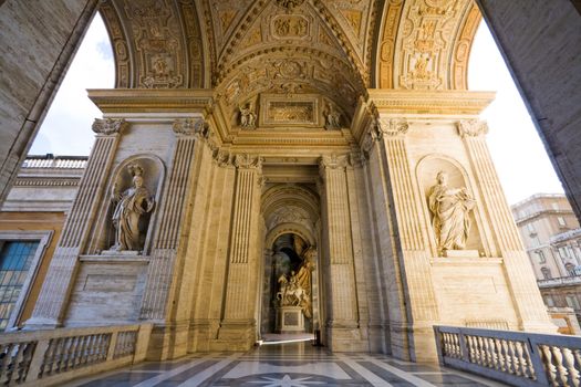 Vatican. Saint Peter's basilica gallery