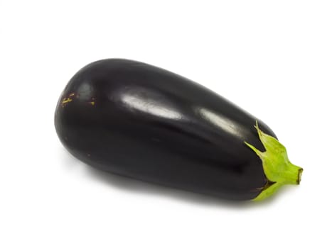 fresh eggplant isolated on a white background